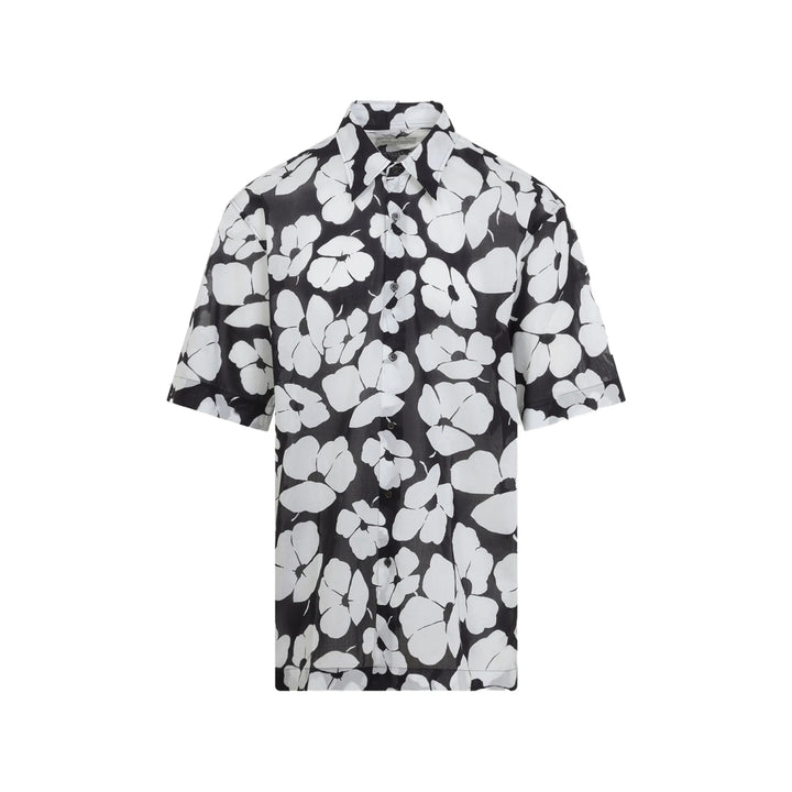 Dries Van Noten Shirts - Black, White | f039101388620f39192db4014d743c17533fe1e2