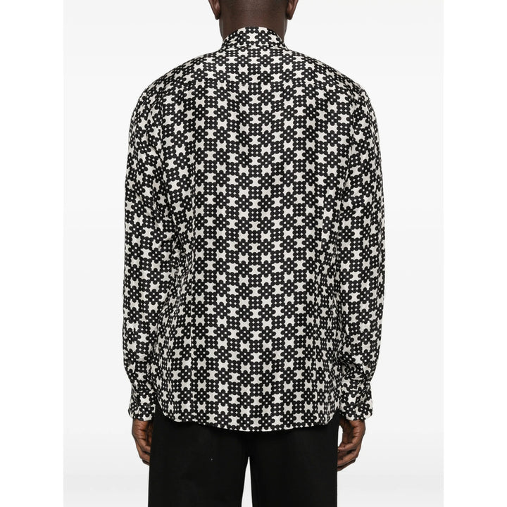 Dries Van Noten Shirts - Black, White | 1257b9026d4910058cab0827b68984fe651b3f19