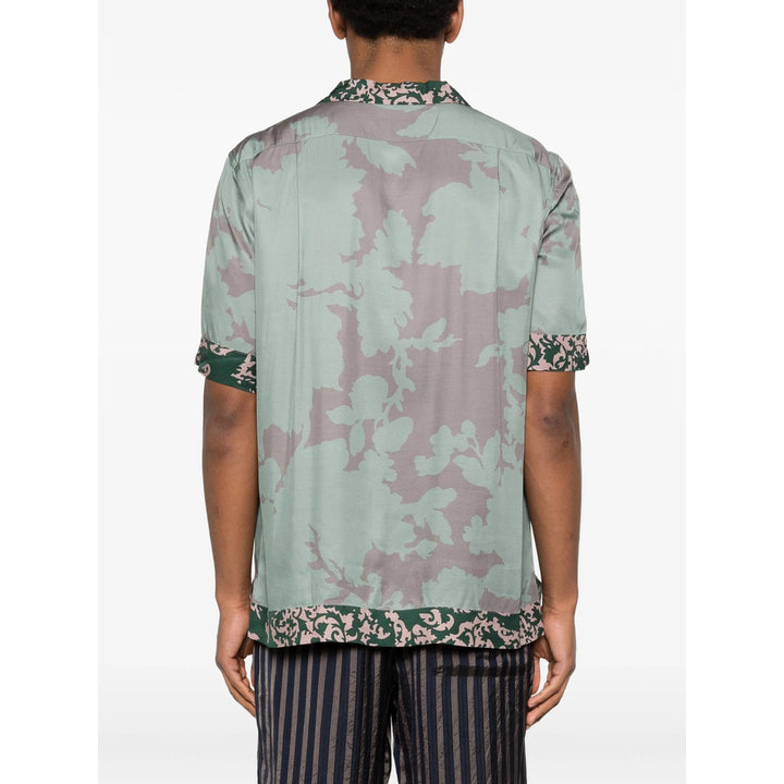 Dries Van Noten Shirts - Green/Grey | 5ca1f3cfe2f53f1afd3b5df77159d5667a073e5d