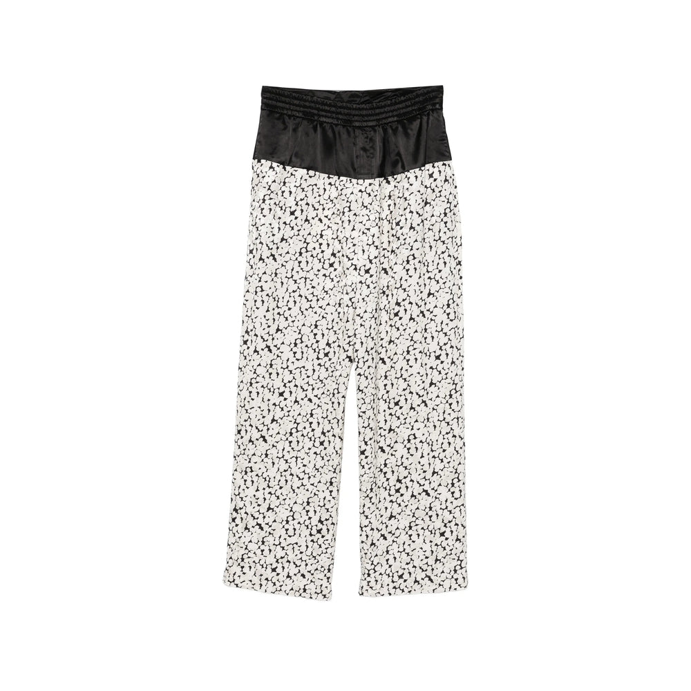 Dries Van Noten Pants - Black, White | 187ce1f1302d27d0f9ba7a3b100b742e18e0f1ab