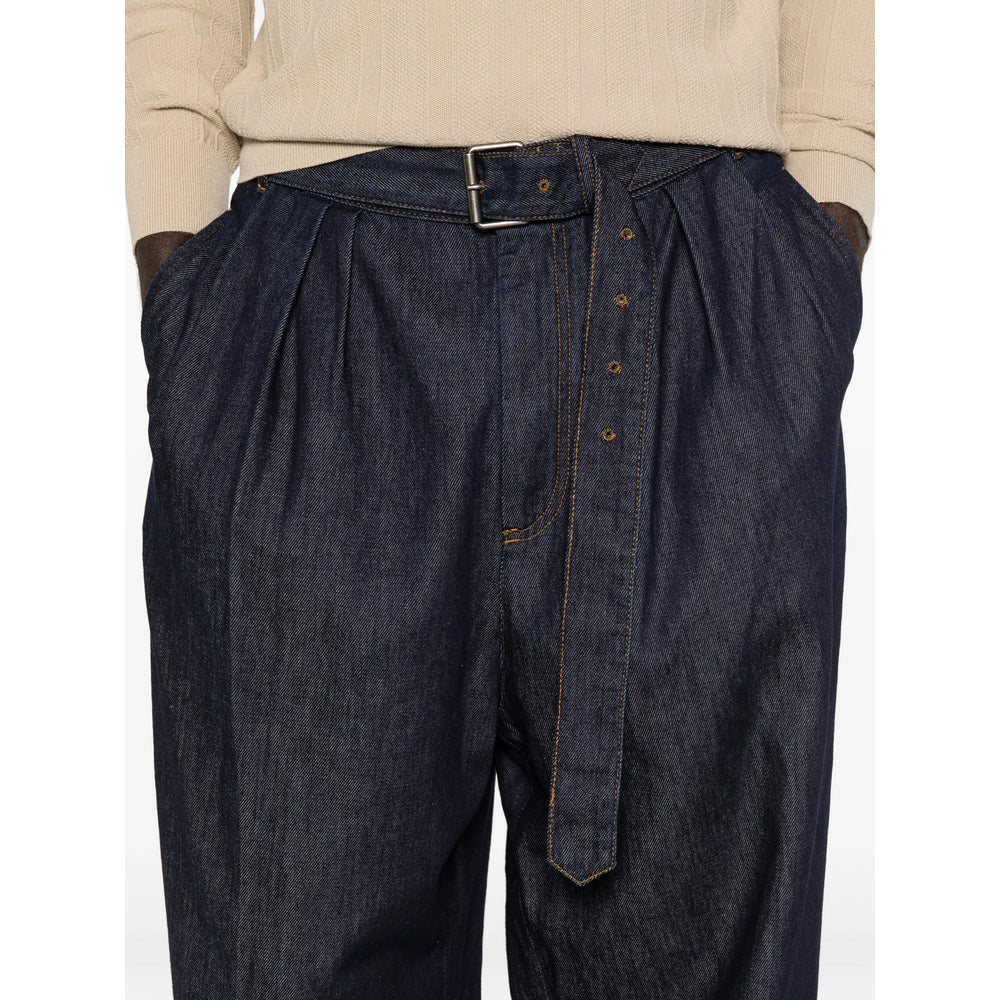 Dries Van Noten Pants - Blue | 4510dba14a30ad5494e2fcb8d02b99f9830925f0