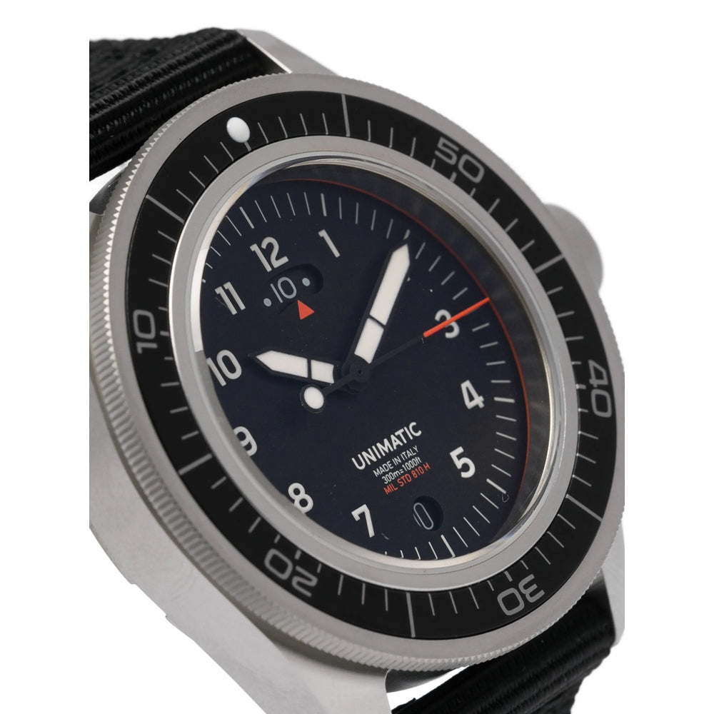 Unimatic Watches - Black, Silver | e3222fe653df234e4a21684c38c1d39b9a709c60