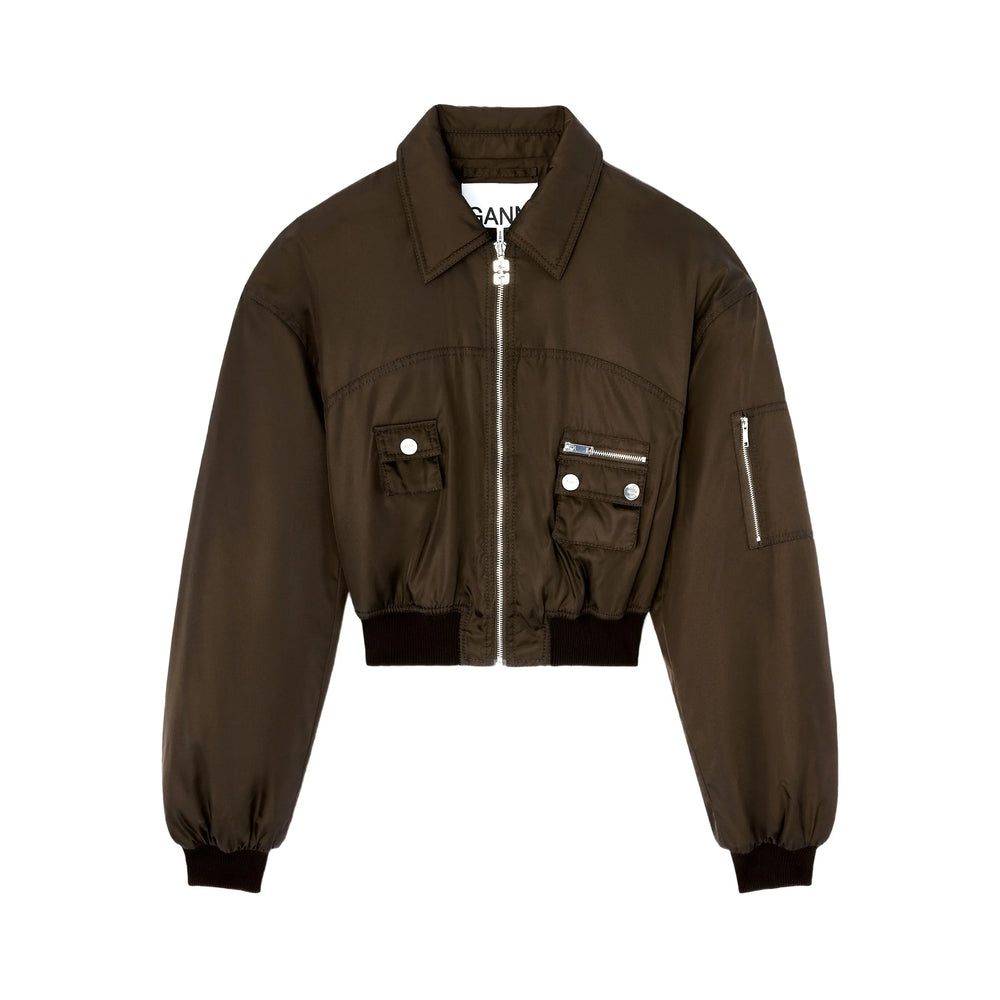 Ganni Outerwears - Brown | 2c8dae47cafd9b41fcb2af85b1f6ea63a8a0da02
