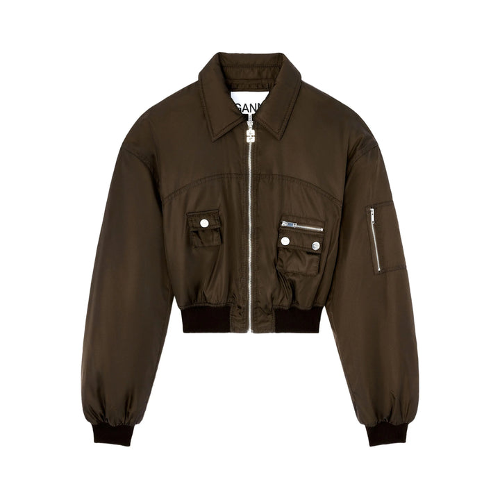 Ganni Outerwears - Brown | 2c8dae47cafd9b41fcb2af85b1f6ea63a8a0da02