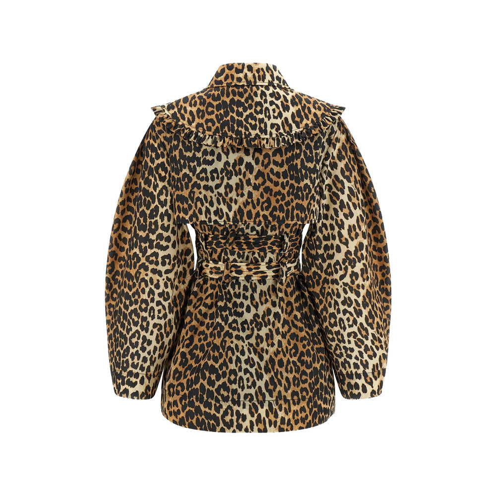 Ganni Outerwears - Brown, Black | 048851a5d306368dafabf353c147cc54b4b8661e