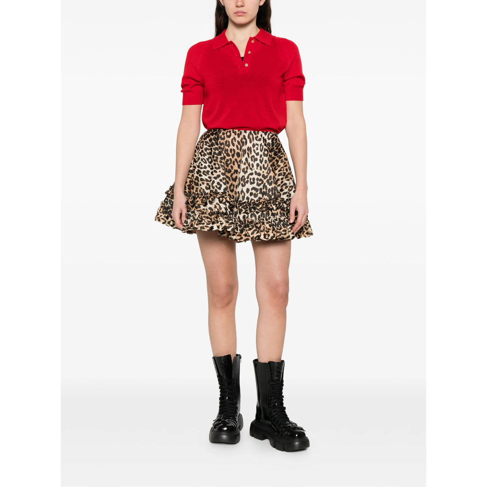 Ganni Skirts - Brown, Black | 35a080f15852be89c373328db95ec42e40afb060