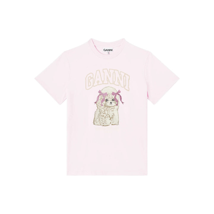Ganni T Shirts - Pink | 5ee81162e1a754c5046d68da23117dd98480d7a1