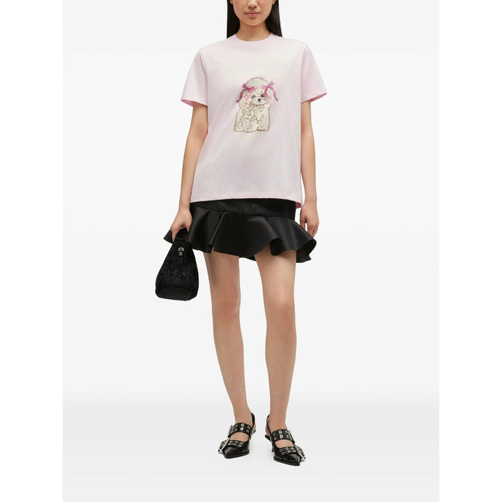 Ganni T Shirts - Pink | a1a5e9456f5f81c7426f231c4334e96ccbaea1a8