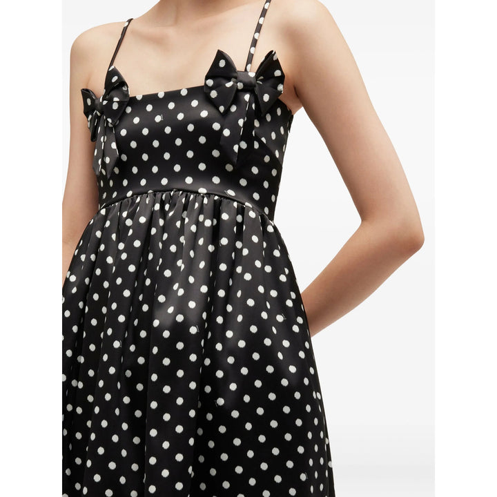 Ganni Dresses - Black, White | 8b213b89936d26778cd082e1290215ba74eb7983