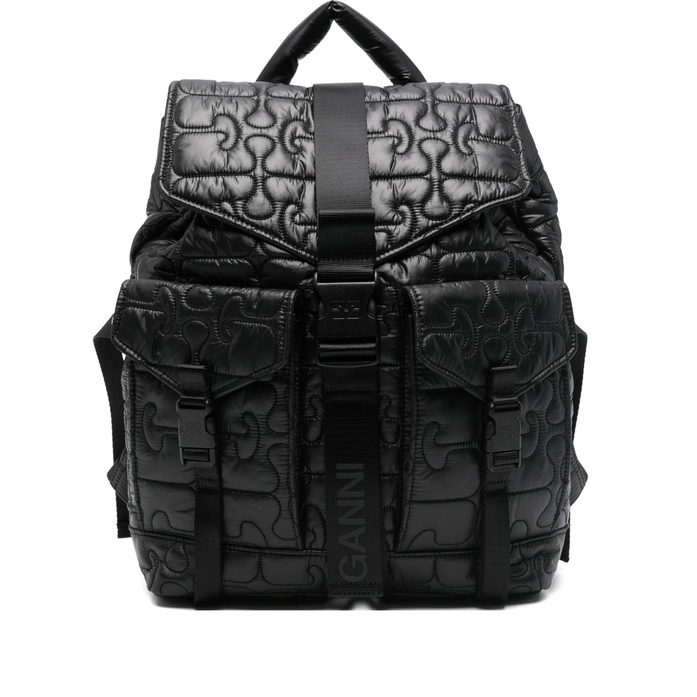 Ganni Backpacks & Travels - Black | 45ef90061111a190e0fb9c59e6d7d28fc96c1b9a
