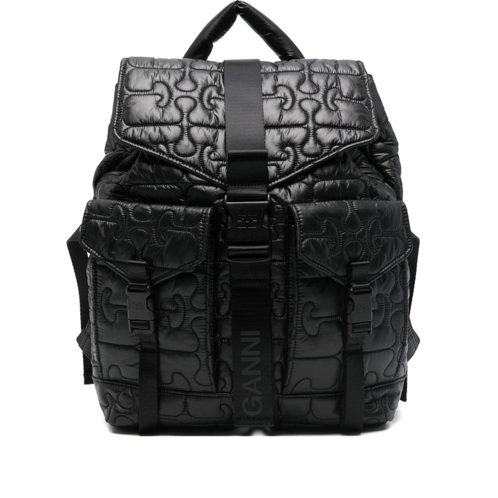 Ganni Backpacks & Travels - Black | 45ef90061111a190e0fb9c59e6d7d28fc96c1b9a