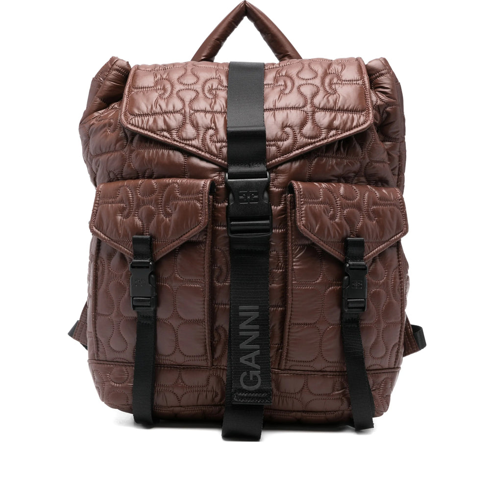 Ganni Backpacks & Travels - Brown | 2c1488daef1ba3f8cc531e3ea01755412b3ce7b0