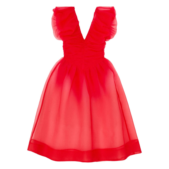 Ganni Dresses - Red | 92f6712deecb1d90f612f344f025f31e74ad5f0b