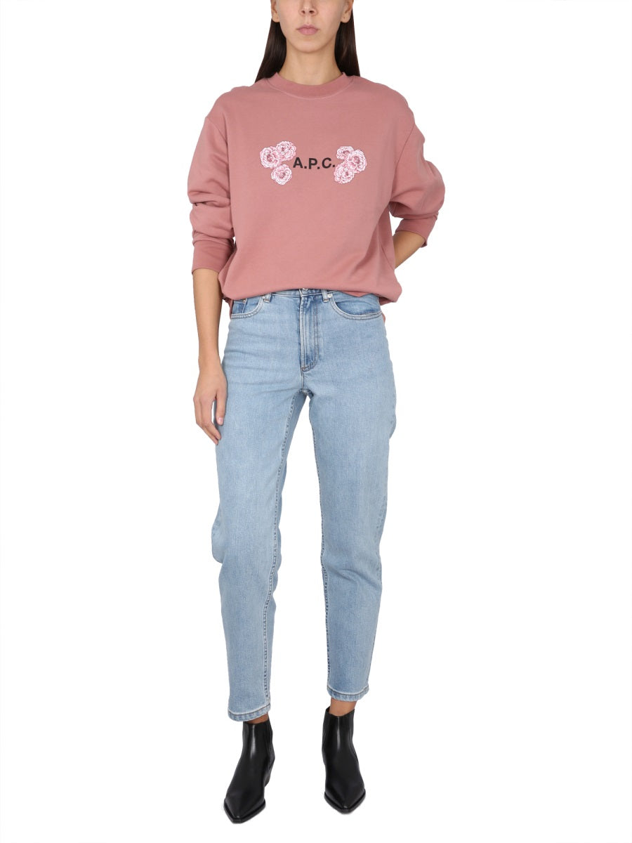 A.P.C. Sweatshirts - Pink | Wanan Luxury