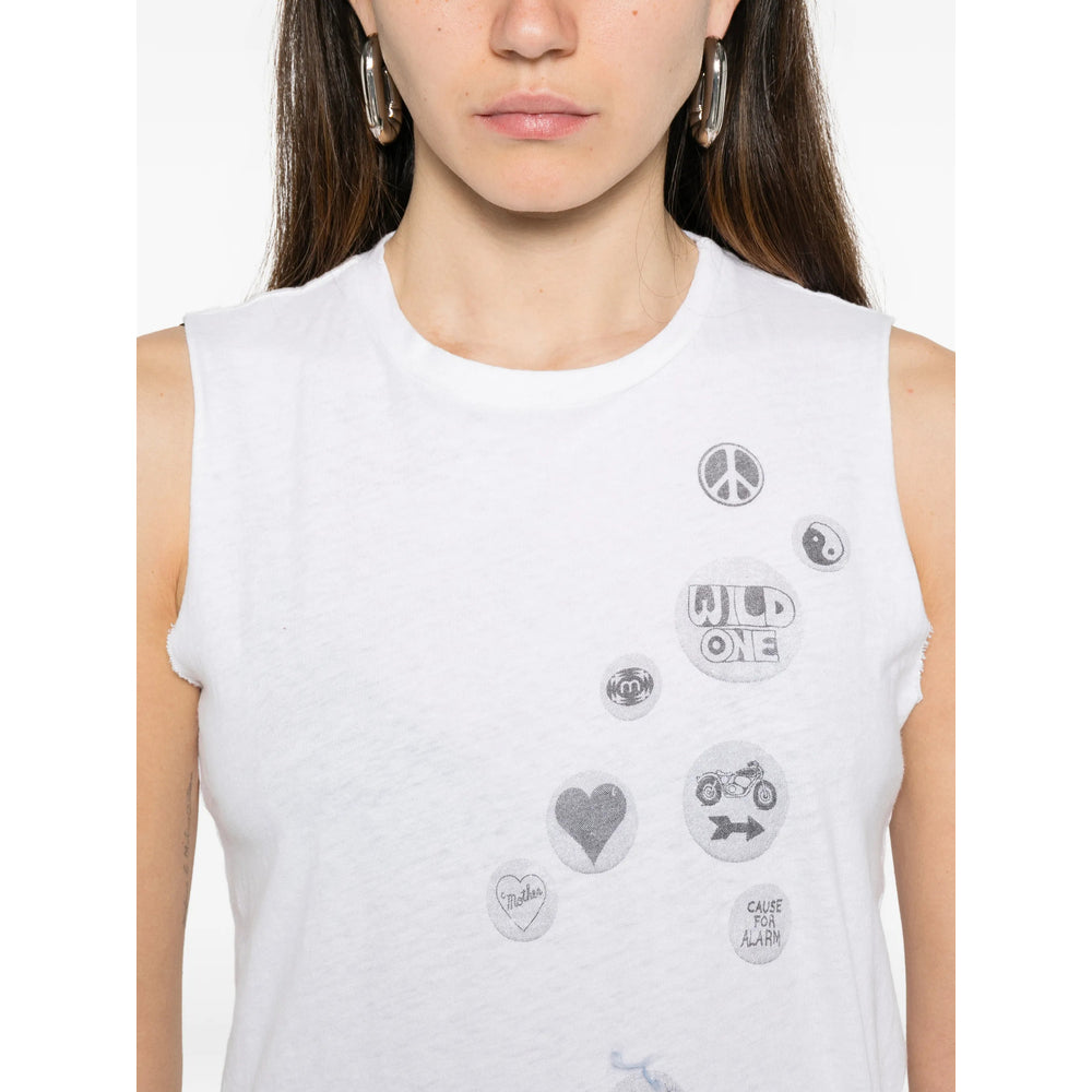 Mother Tops - White | c4b85a2f24954d92849e8dc995c0626fbeeb795e