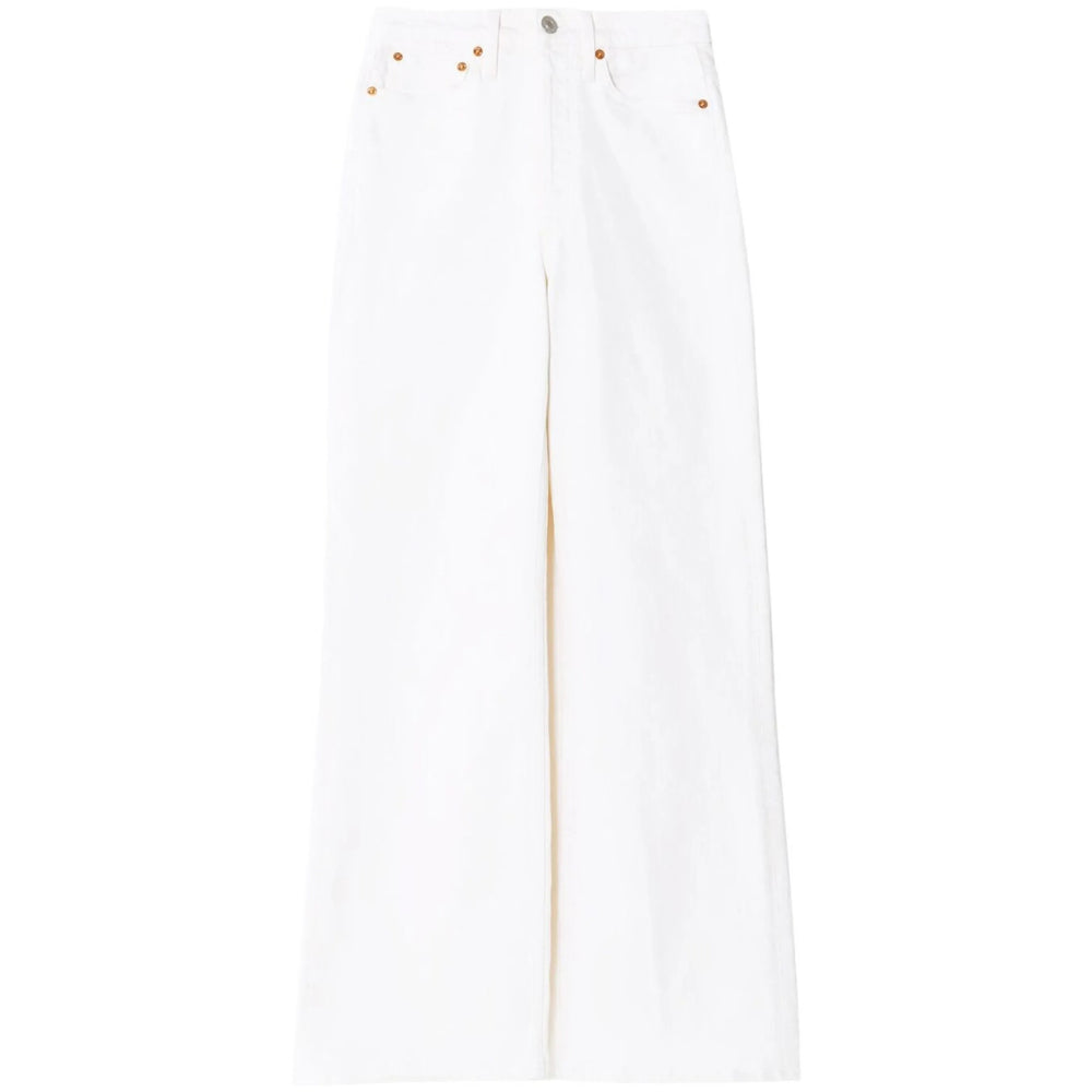 Re/Done Denim - White | 63e2390363e0cf13db37fc0edd2cf9a89bc788e8