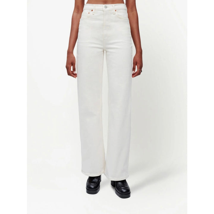 Re/Done Denim - White | 99c552e1e4ce22ae10b6b0fd2011abc074f44c82
