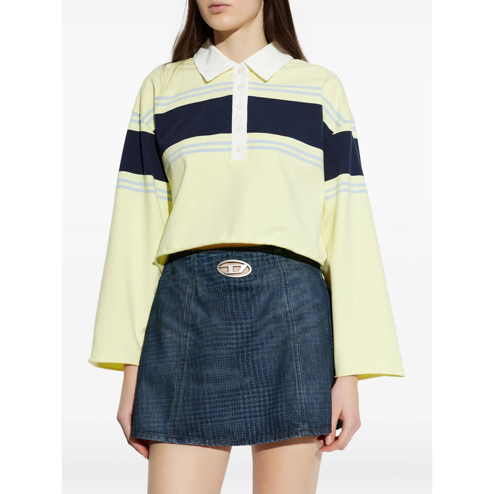 Re/Done Sweaters - Yellow, Blue | 473824d0fe3f24226d0e07a2815eb57364269d25