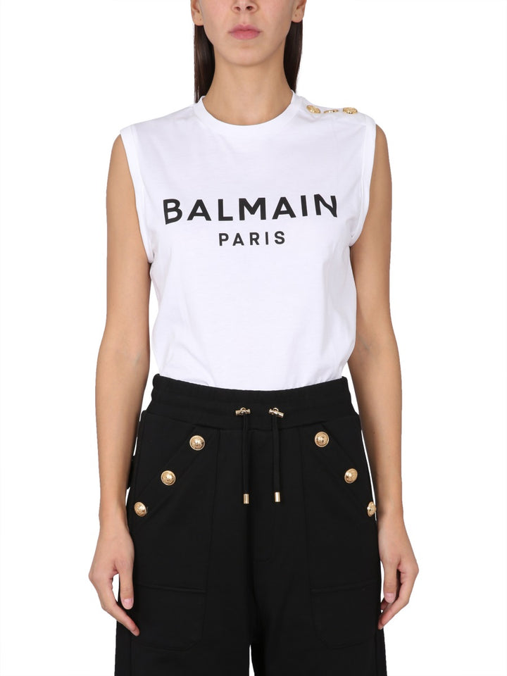 Balmain Tops - White | Wanan Luxury