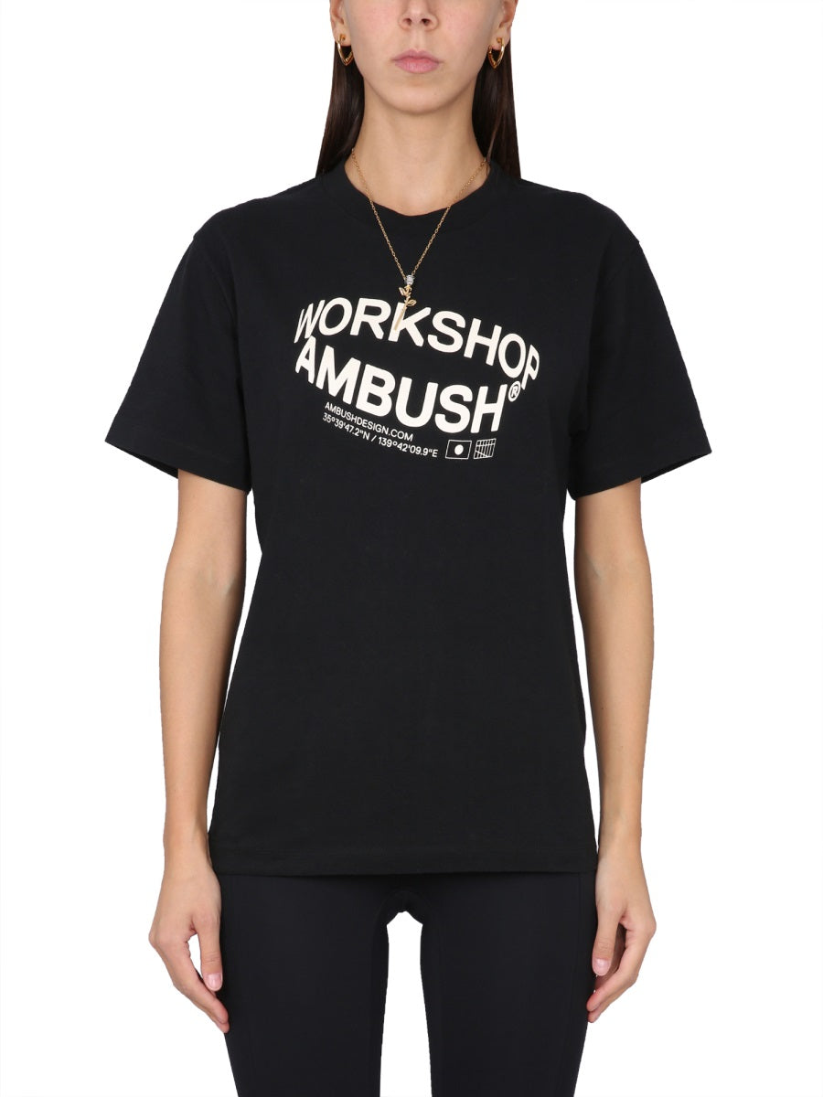 Ambush T shirts - Black | Wanan Luxury