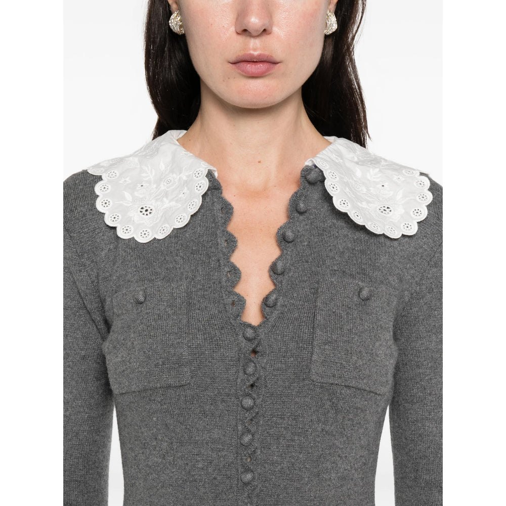 Self-Portrait Dresses - Gray | e37bf7308aebcab83340a79cd3a382782aefa41f