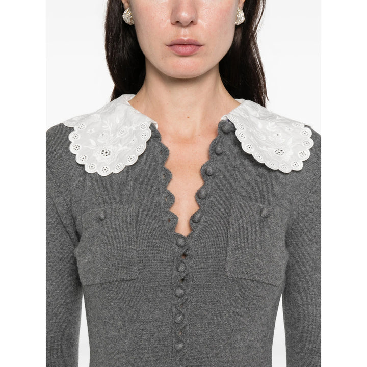 Self-Portrait Dresses - Gray | e37bf7308aebcab83340a79cd3a382782aefa41f