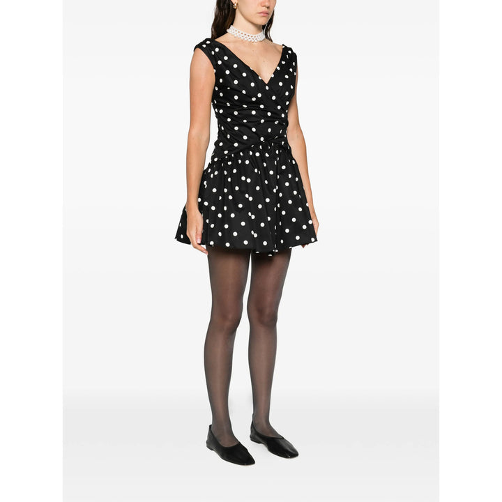 Self-Portrait Dresses - Black, White | 1767587374c685215d9006428422fa5a5df42acf