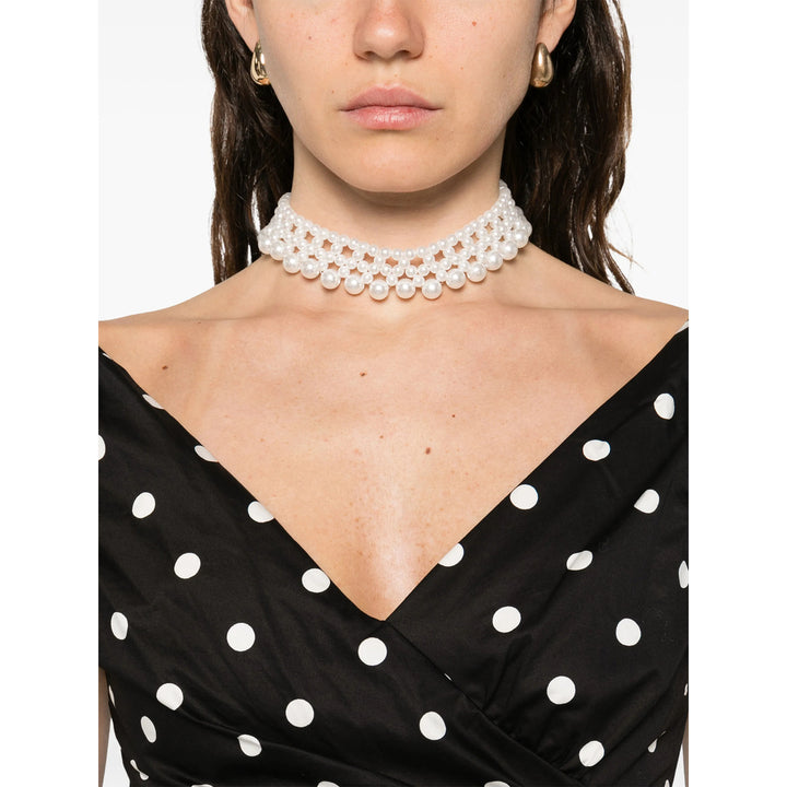 Self-Portrait Dresses - Black, White | cfcf44652b04b3d0cddd7e15cf116039c75c5755