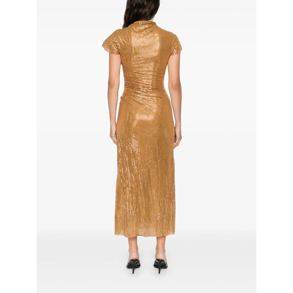 Self-Portrait Dresses - Gold | b74d0d09ed6158e9f25043b3a2dcdb4d4997a3f7
