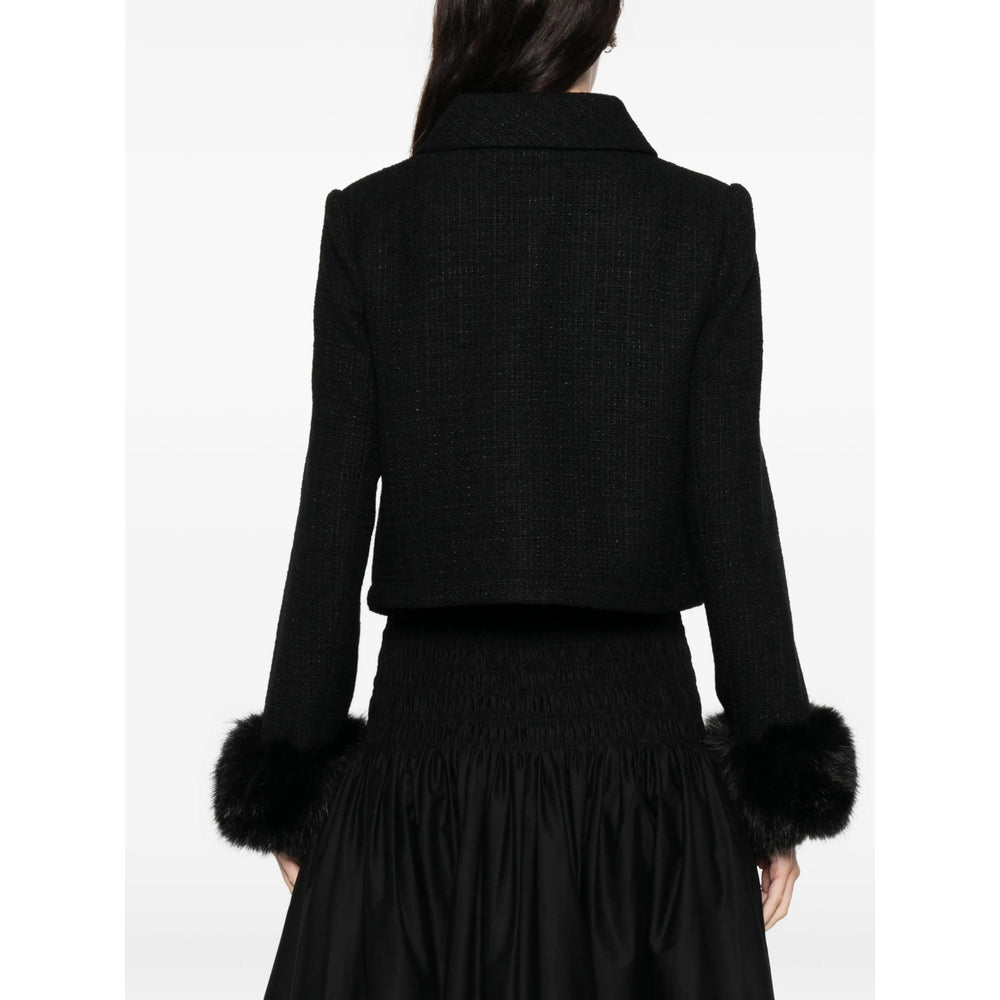 Self-Portrait Outerwears - Black | e195eec66f7af334be4d3b720c305c54fb47781c