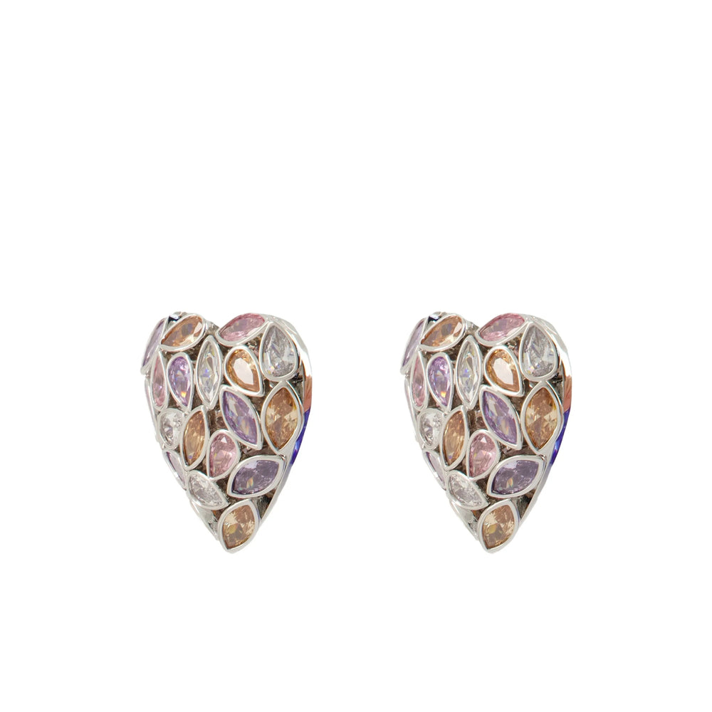 Self-Portrait Jewellery - Silver, Pink | 03c80c67a465469fd47cdd2b4ca6fc105bbba21b