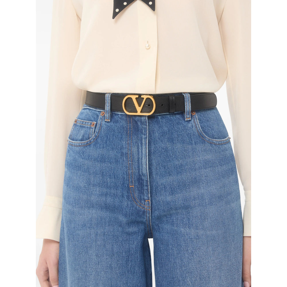 Valentino Garavani Belts - Black, Gold | 1e0de411a0b7671fa585a9160fb9e1b65841a091