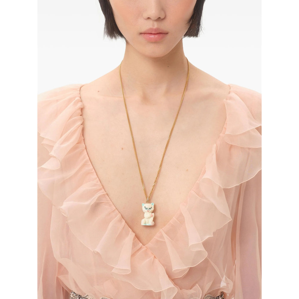 Valentino Garavani Jewellery - Gold, White | 005b6641d4414b4d56ada3962346059803e35273