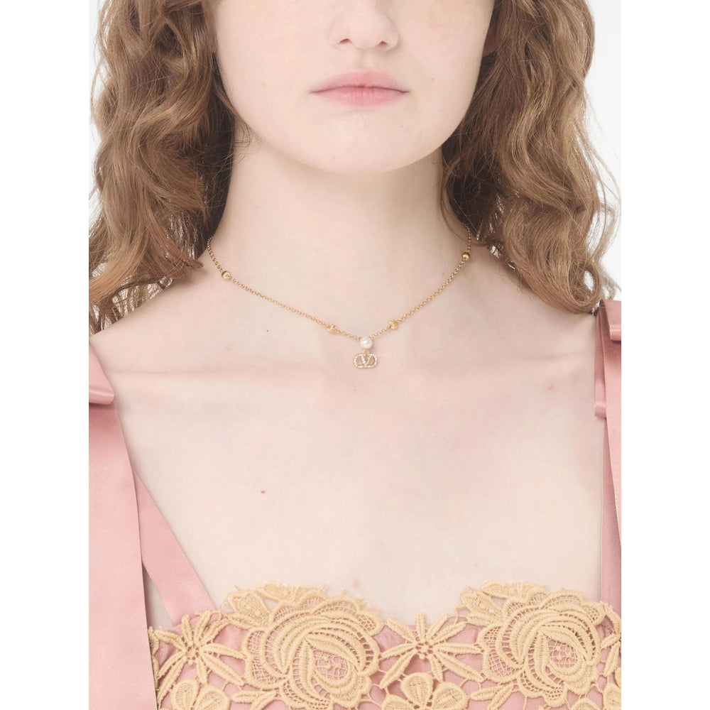 Valentino Garavani Jewellery - Gold, White | 353d9b01dac00071800b55382841491ddcec9ac4
