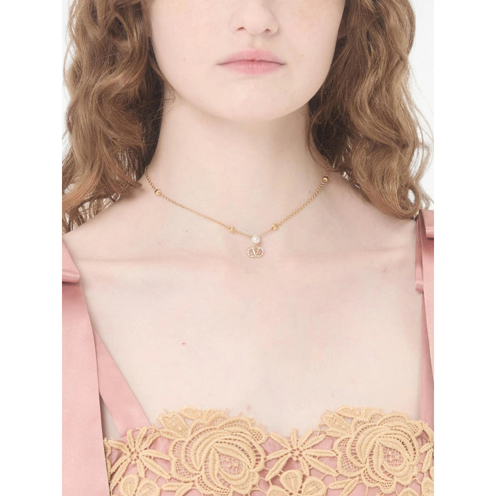 Valentino Garavani Jewellery - Gold, White | 353d9b01dac00071800b55382841491ddcec9ac4