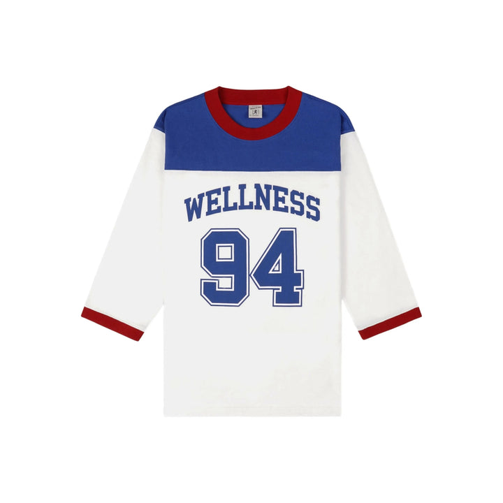 Sporty & Rich T Shirts - White, Blue | e8e36e30ff201bcfd75e1ccacebf2f5d3a39f438