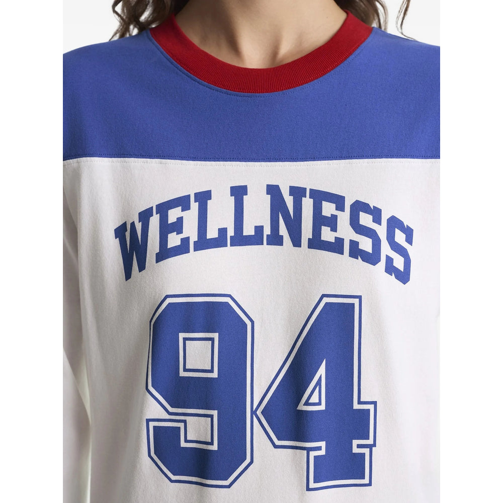 Sporty & Rich T Shirts - White, Blue | 69a6aa1a338c0a0ecb1b0ee18924292a9fc3b686