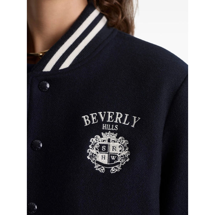 Sporty & Rich Outerwears - Blue, White | 94aeab3f3113c419d17bb1f22c80641d77a12e42