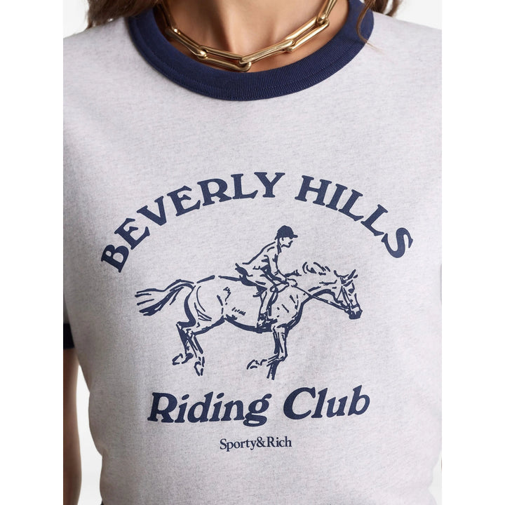 Sporty & Rich T Shirts - Neutral | 60ae9bf77d1a86143f917a7bf45a63b8529962f6