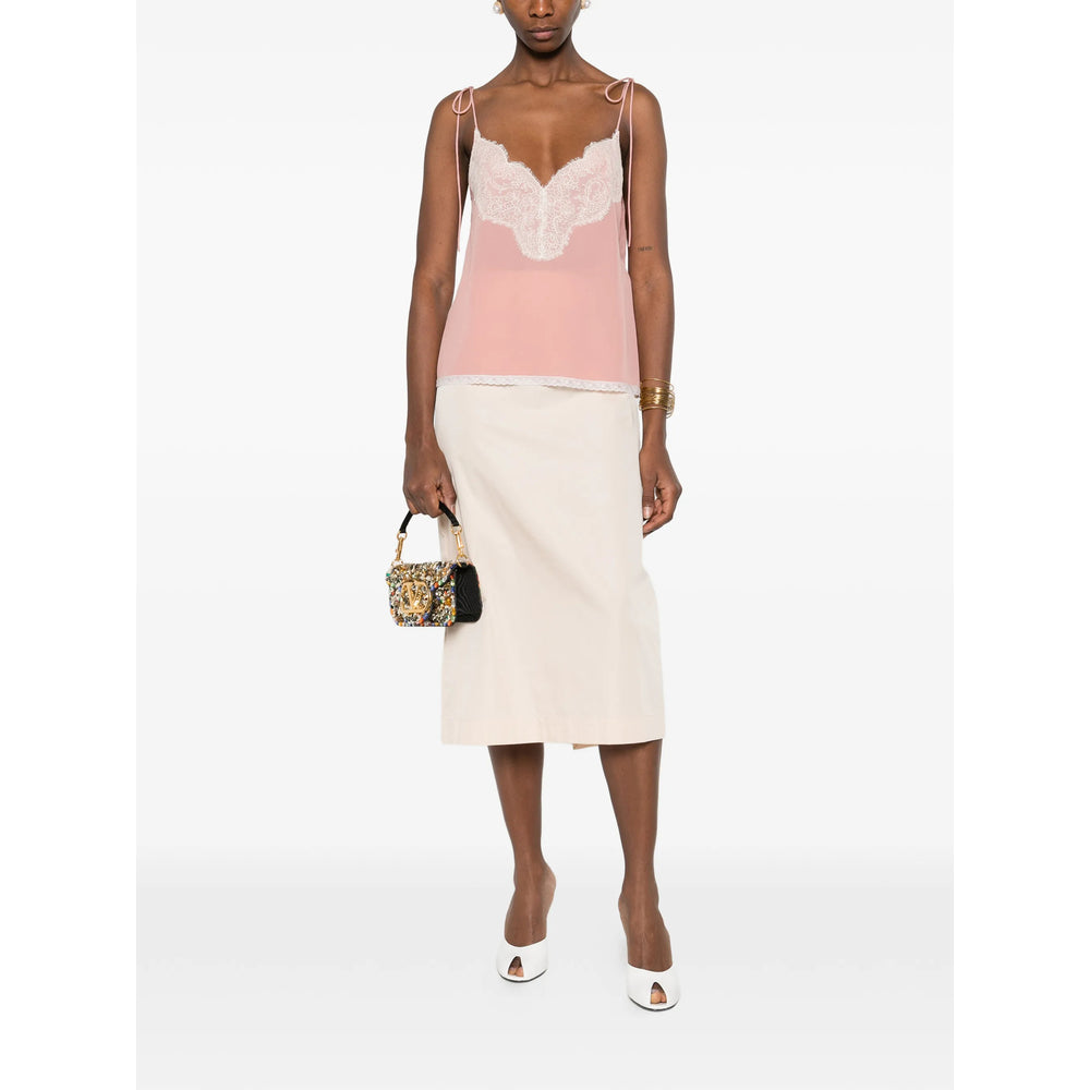 Valentino Tops - Pink, White | 2703a92f09469deb75932a8c35d77c966f144ed3