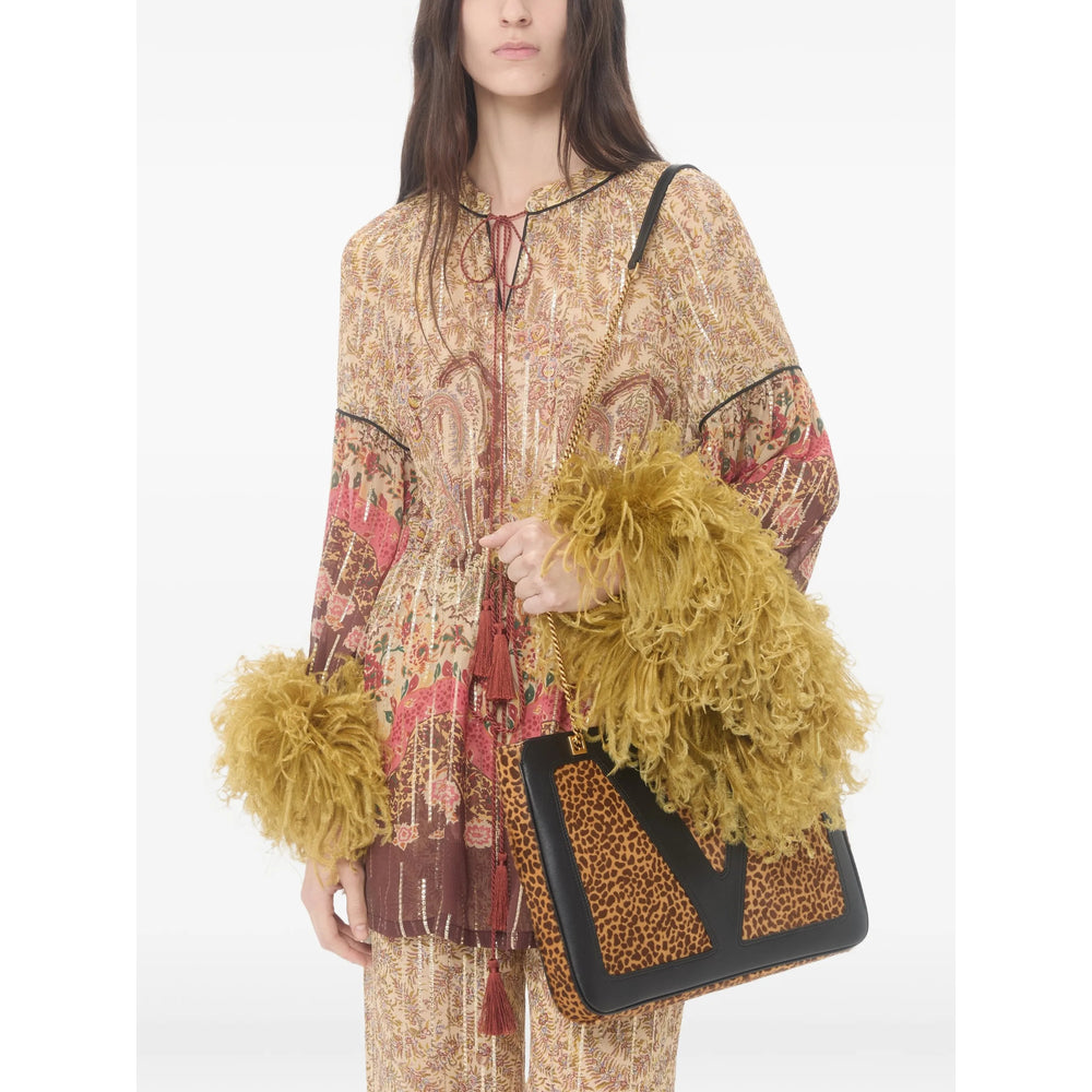Valentino Tops - Neutral, Brown | 9c11674d9afef5f0107a38e9b454710bab993b73