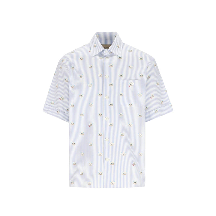 Valentino Shirts - Blue, White | 05392ea5fbead0a02f733f4190eb5cb80c69b3c7