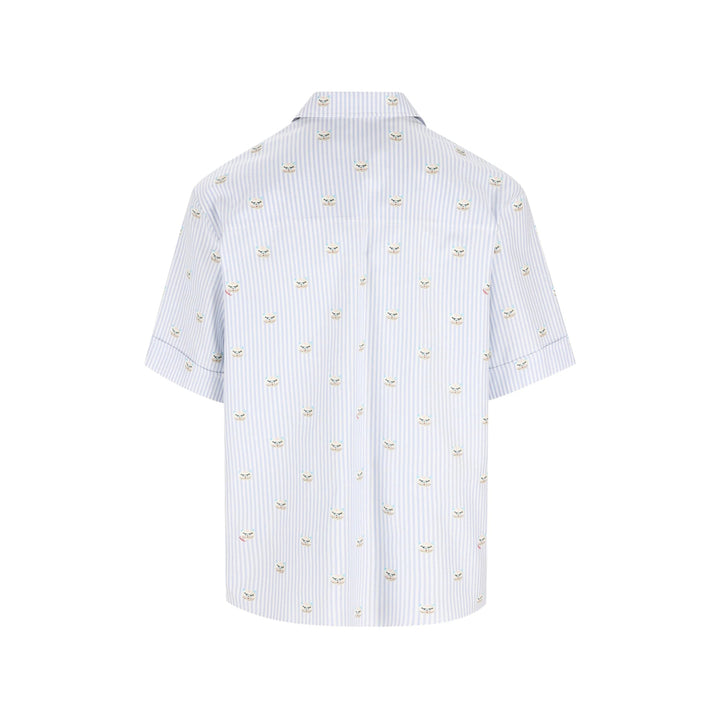Valentino Shirts - Blue, White | 7887944eede4aaa288f6fd0aedee0bd7f4f1aa85