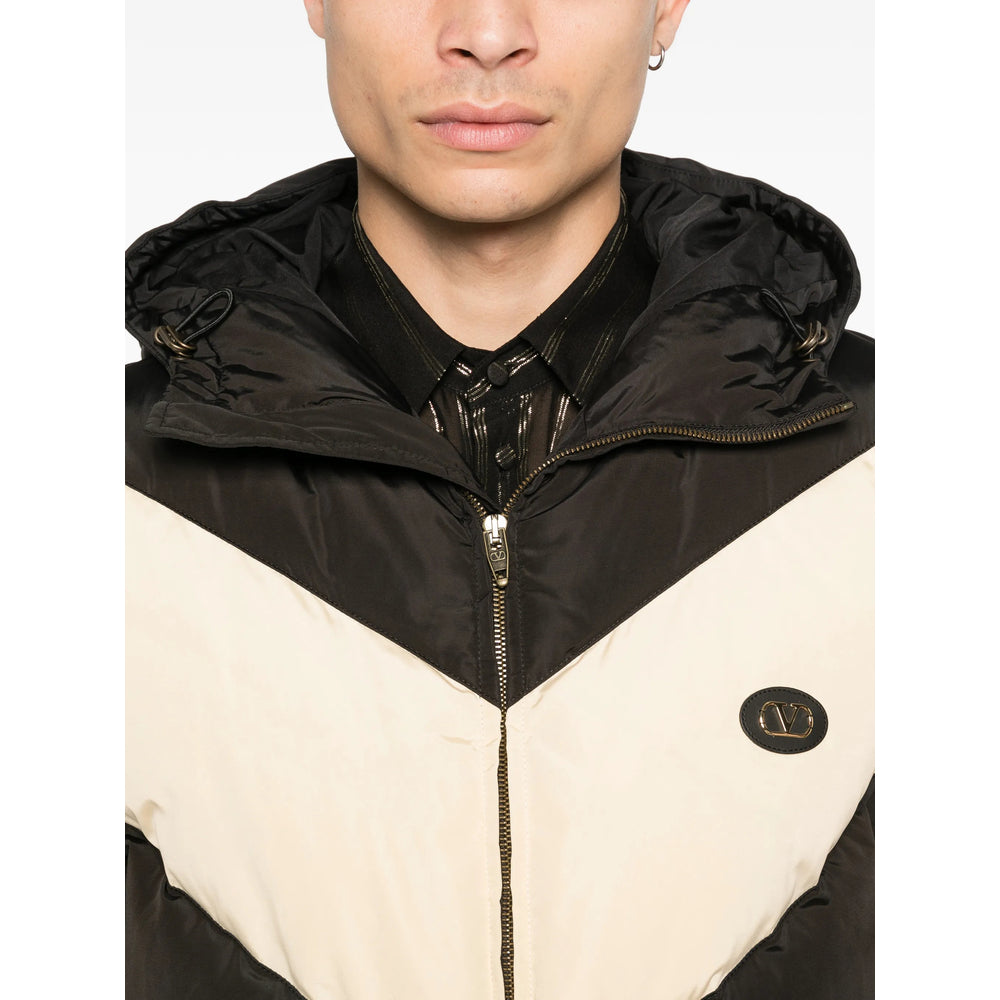 Valentino Outerwears - Black, Neutral | b36a81f753864fb786119260ca849ab04bbbf488