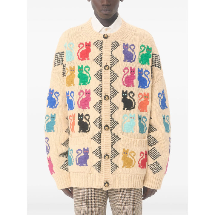 Valentino Sweaters - Neutral, Red | de683ed8aa17a76934c1c6602ae26d5fb10e228c