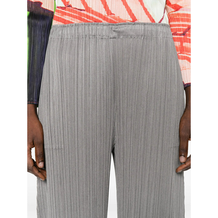 Pleats Please Issey Miyake Pants - Gray | f8041932ef4d202cd6b8e4b62b3140f3d32185ae