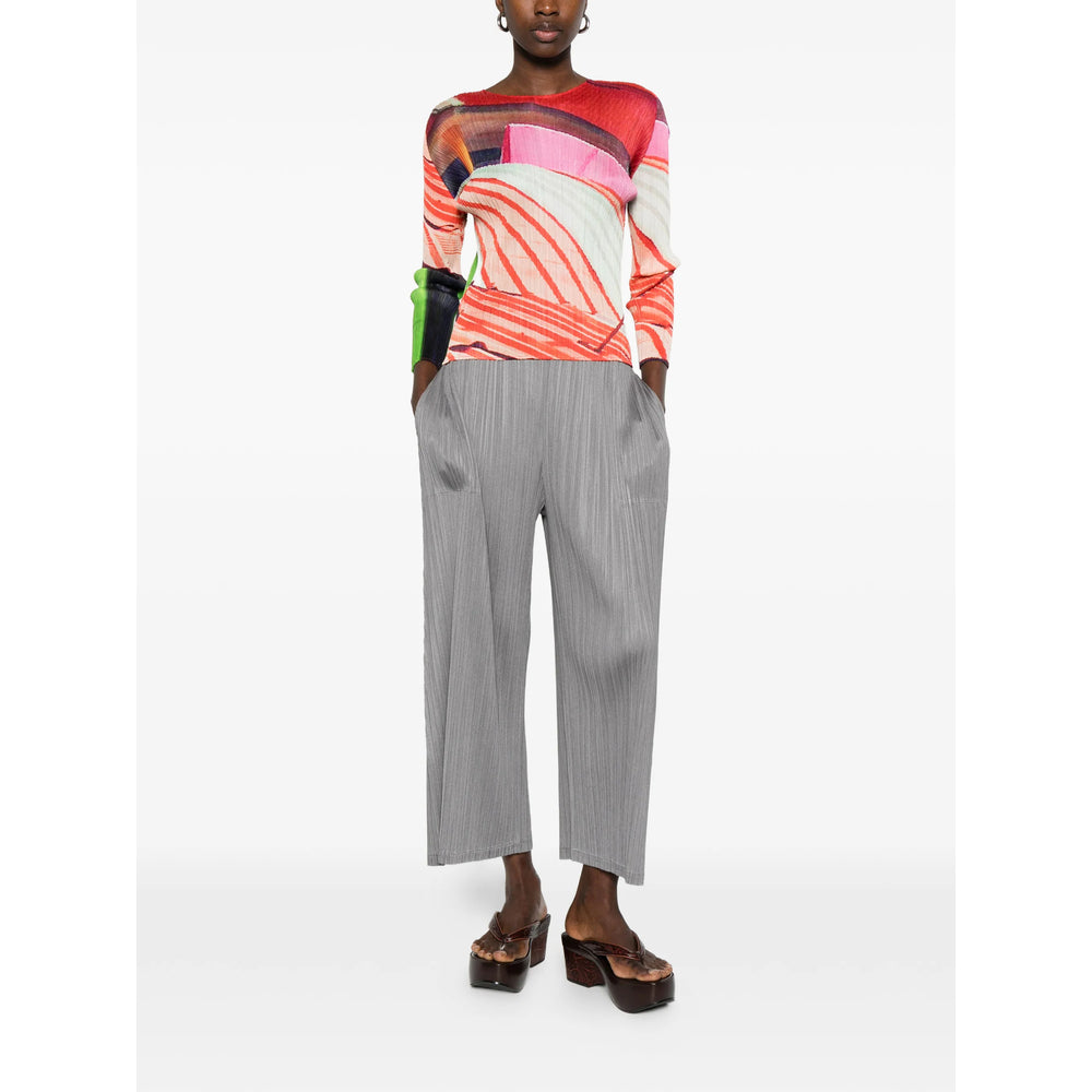 Pleats Please Issey Miyake Pants - Gray | 85a94e0f95551f160e50d8c34b22af6fcd0d1697