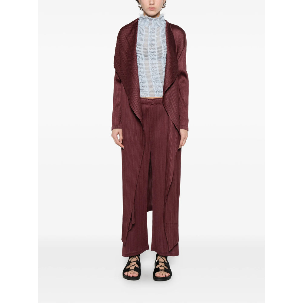 Pleats Please Issey Miyake Pants - Purple | aeadc081d14b95625455497e7037fc27d7a2e1b7