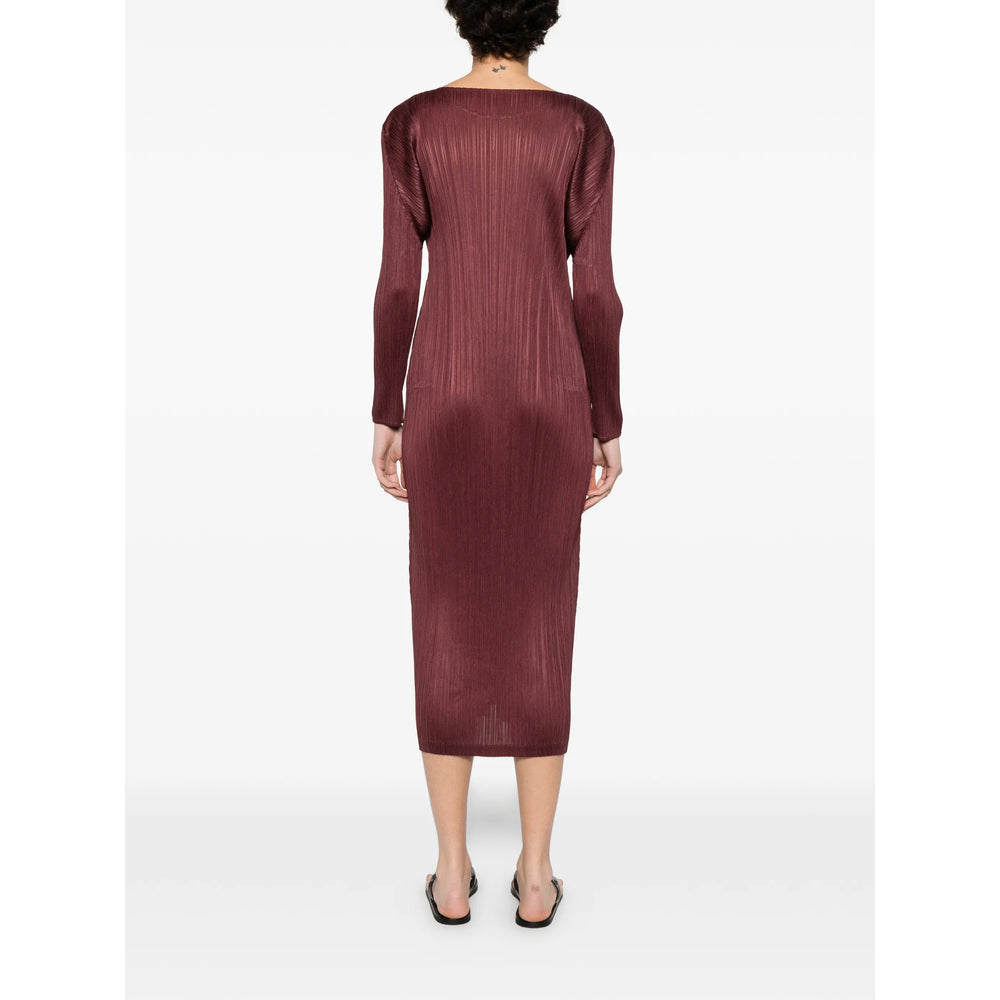 Pleats Please Issey Miyake Dresses - Red | 0b2bc2b6e914e902610f159ff77b97f2e86eda7f