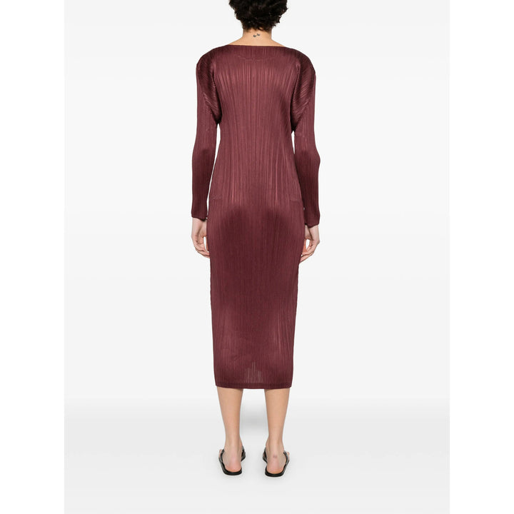 Pleats Please Issey Miyake Dresses - Red | 0b2bc2b6e914e902610f159ff77b97f2e86eda7f